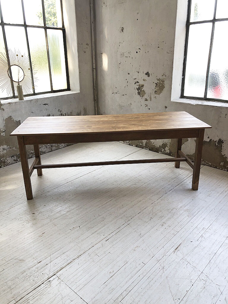 2m pine farm table