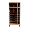 Furniture lockers with wheels