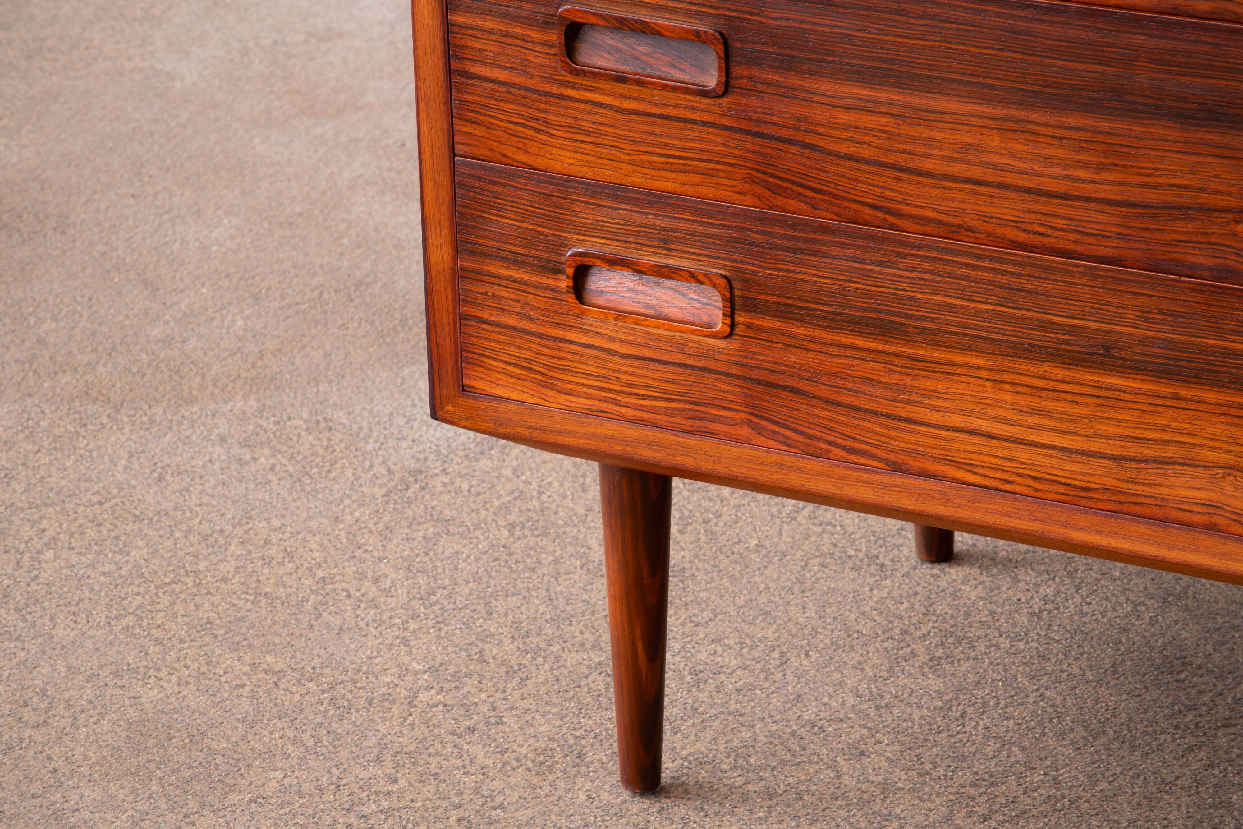 Scandinavian rosewood dresser by Kai Kristiansen