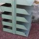 Vintage metal binder sorter