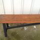 Farm table bench