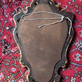 Baroque mirror in gilded wood