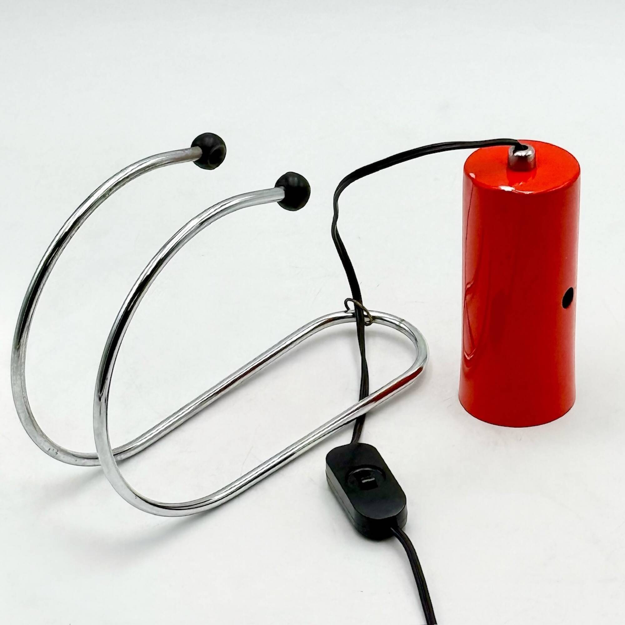 Rare 'Tube' Adjustable Table Lamp by Targetti Sankey, 1970s