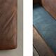 Mid-Century Danish Modern 2-Seater Brown Leather Sofa 3330 by  Arne Vodder
