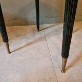 Pair of large vintage Italian formal chairs