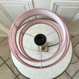 Silver metal lamp 50s