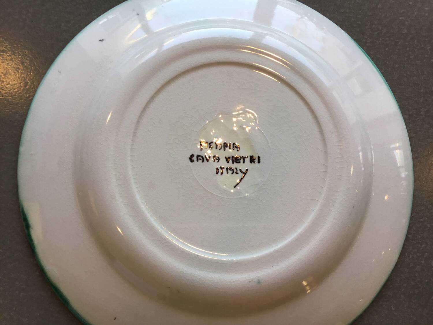 Pisapia Vietri Vintage plates