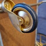 Brass rolling trolley