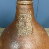 Large size earthenware beardman jug