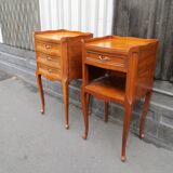 Pair of Louis XV style bedside tables