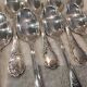 12 silver-plated coffee spoons by Christofle Marly, 13.6 cm