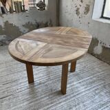 Maison Regain round elm table