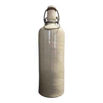 20th century glazed stoneware bottle