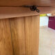 Round table made of solid oak