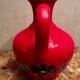Vintage 1960s ceramic amphora vase H 27 cm