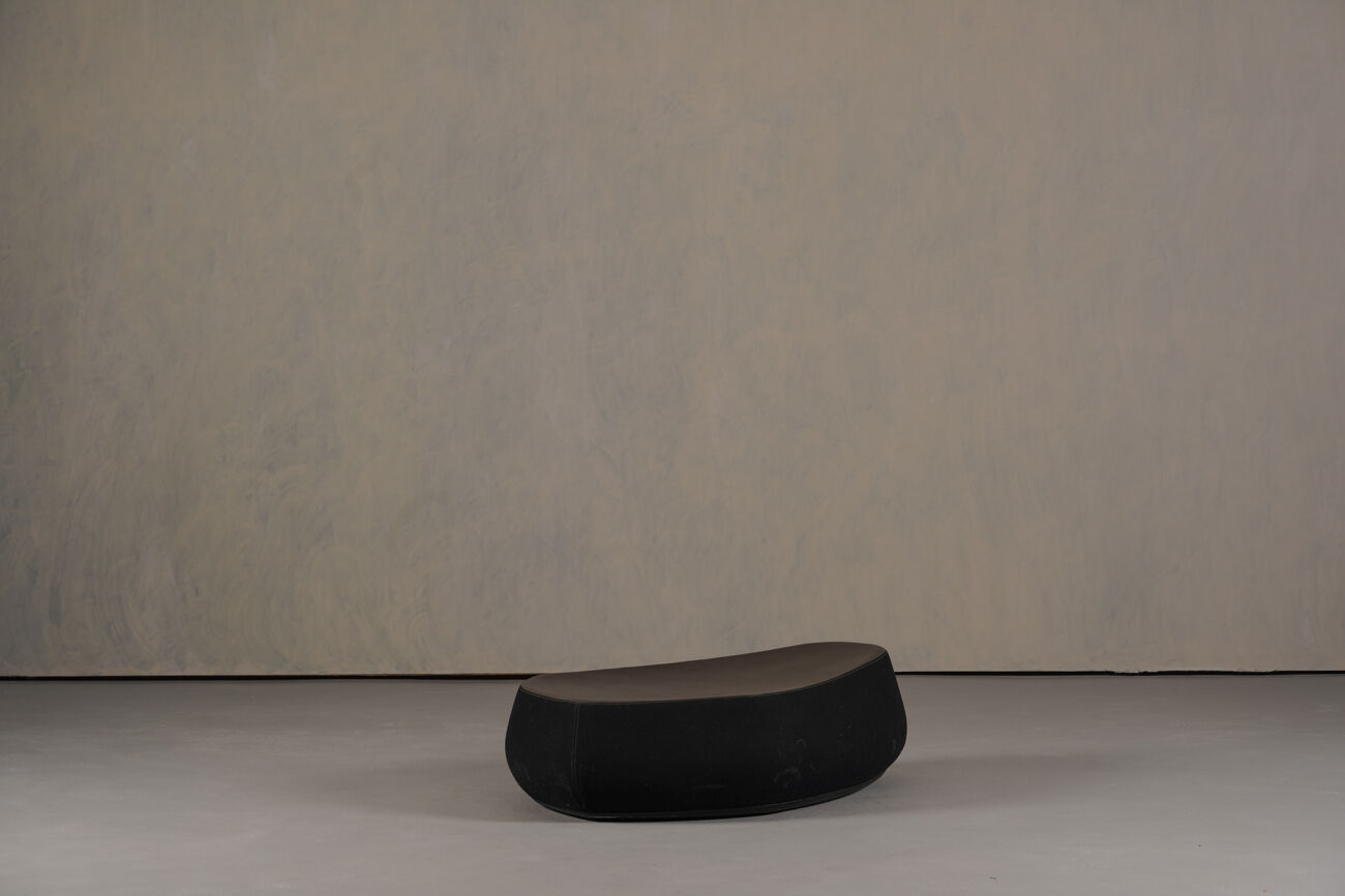 Fjord lounge chair and pouf by Patricia Urquiola for Moroso, Italy 2000s
