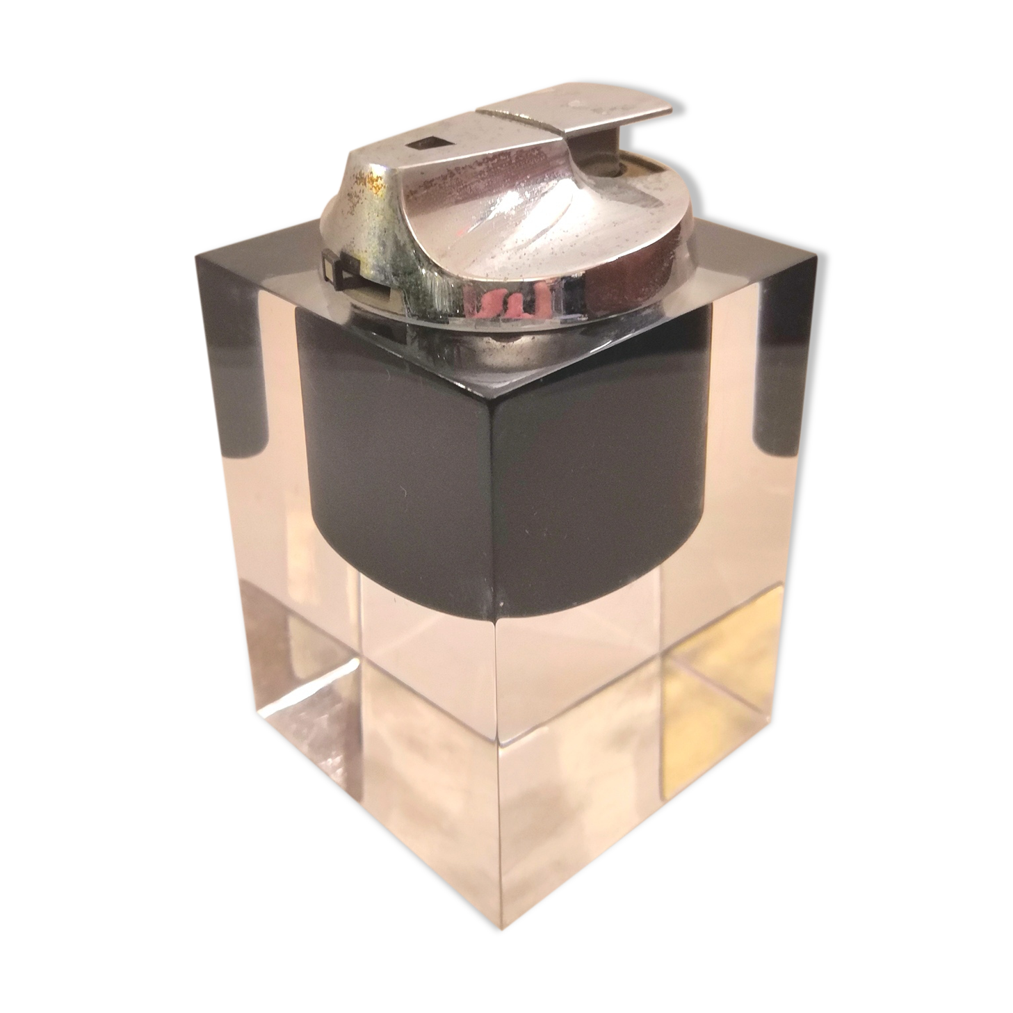 Plexiglas lighter design Ronson years 60 - 70