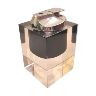 Briquet en plexiglas design Ronson années 60 - 70