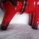 Bitossi - Aldo Londi - Red Roman Horse - glazed ceramic