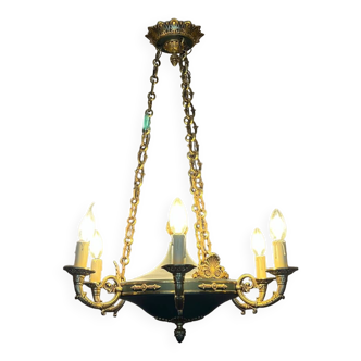 5-light empire chandelier