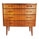 Tekowa komoda Mid century, Sykklven, proj. Brodrene Blindheim, Norway, lata 60.