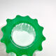 Art Deco Vase Pierre d'Avesn Moulded-Pressed Glass Emerald Green