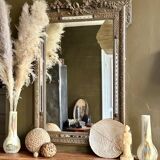 Set of two flamed stoneware vases