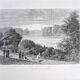 Hyde Park, London, printed illustration from 1879.