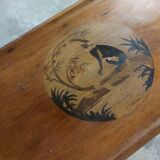 Art Deco marquetry side table