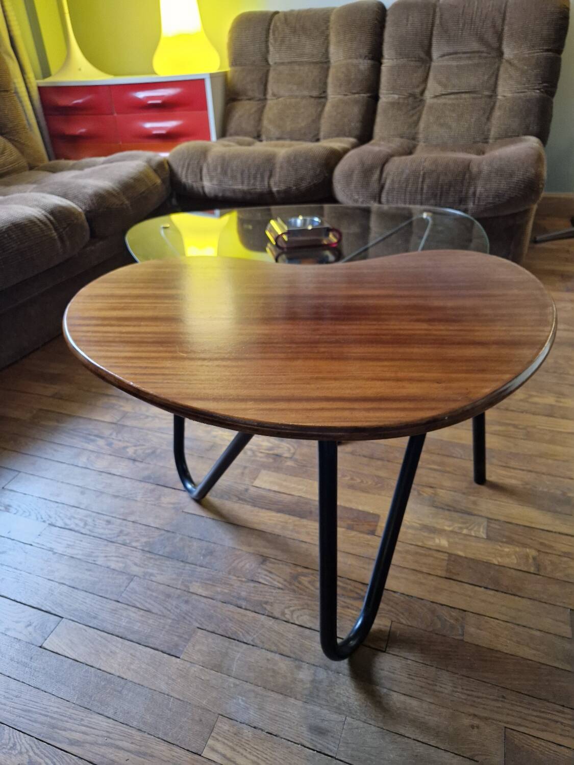 "Prefacto" by Pierre Guariche 1950, Haricot coffee table