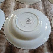 12 antique deep plates "Saint Tropez"