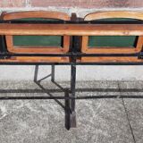 4 seater cinema bench