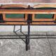 4 seater cinema bench