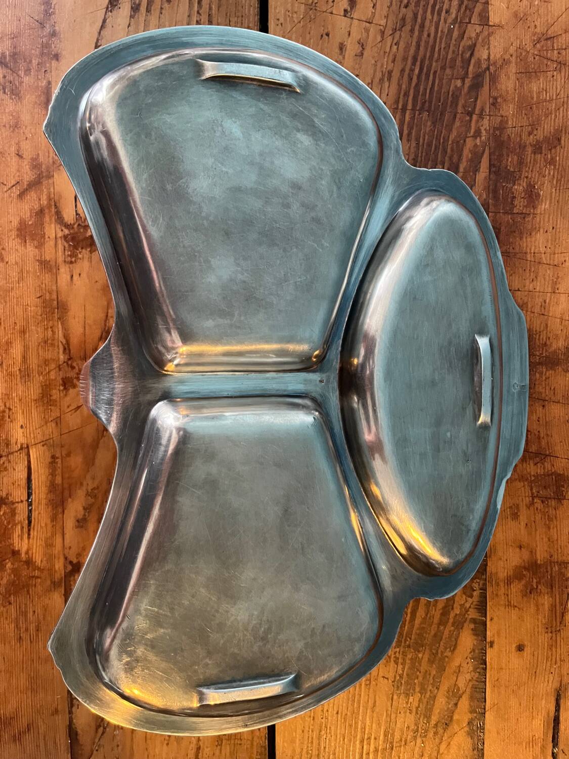 Tray, display in silver metal gallia for Christofle
