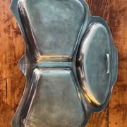 Tray, display in silver metal gallia for Christofle