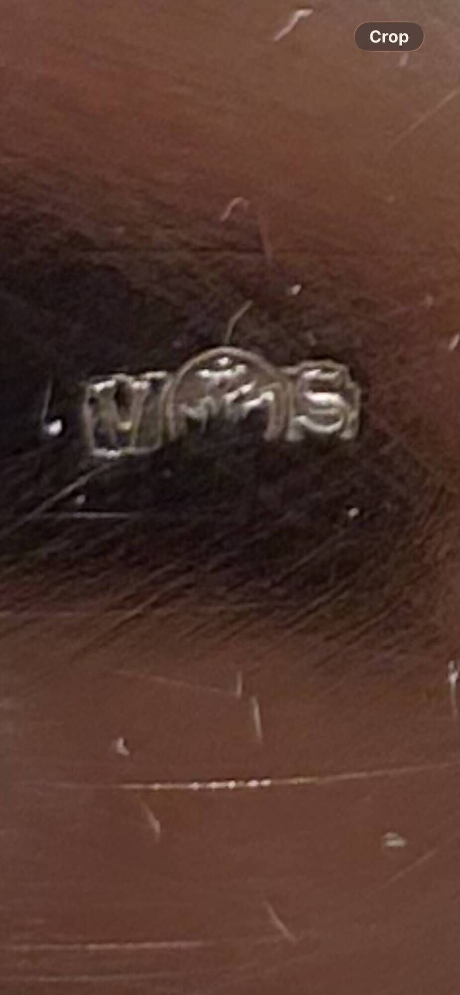 Plat avec pied XIXème