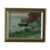 Huile sur toile vintage – « Sjöbodar »