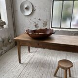 Plat en bois XL racine de thuya