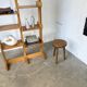 Oak tripod stool