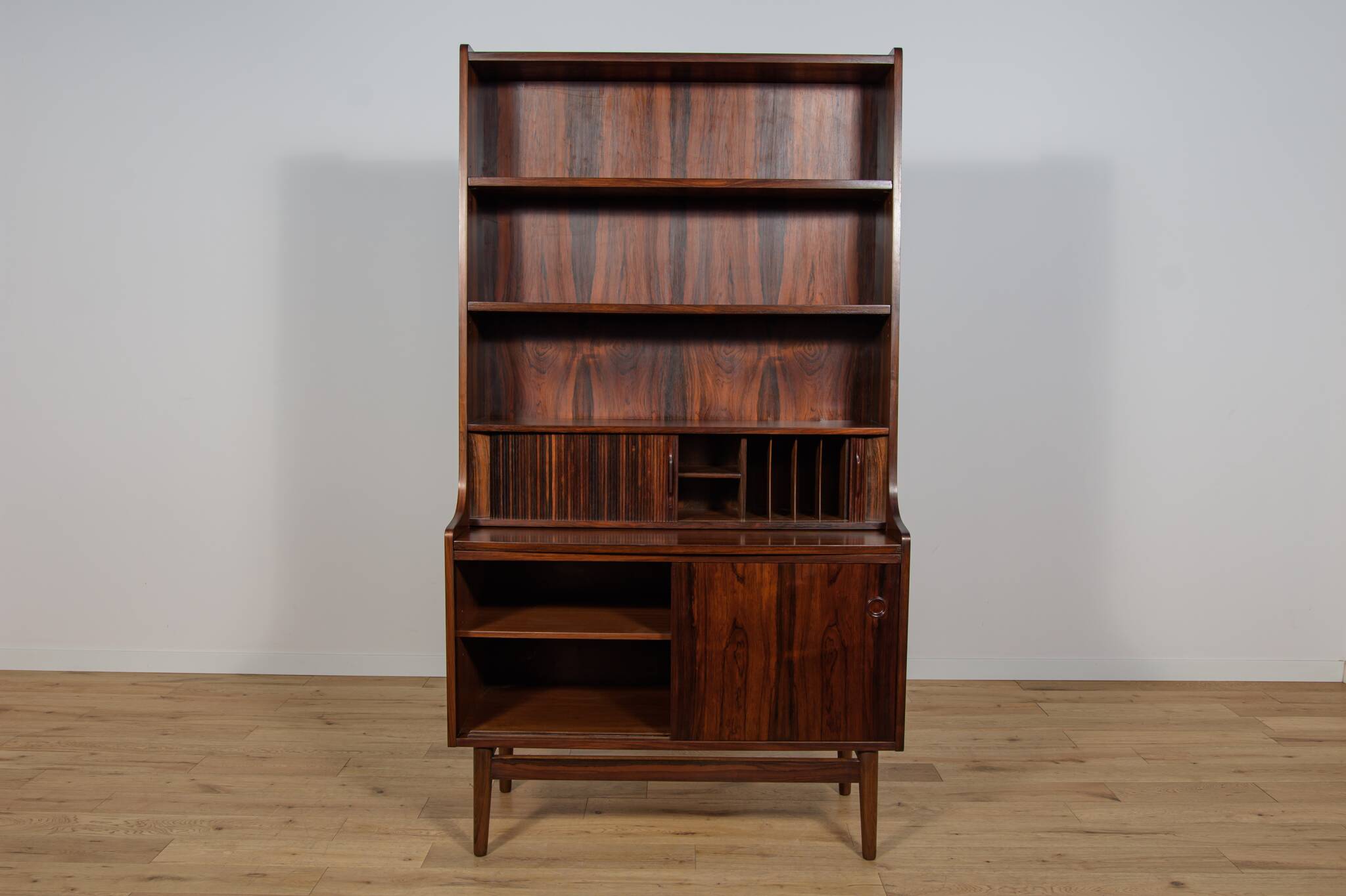 Mid-Century Rosewood Shelf by Johannes Sorth for Bornholm, Denmark, 1960s