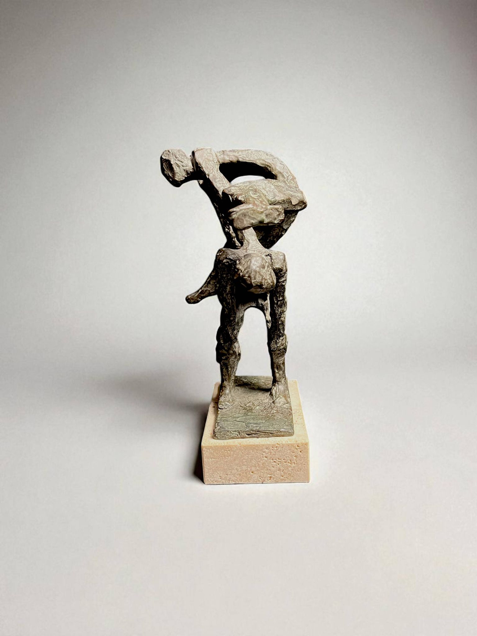 Velilla ubago, sculpture en bronze « pídola » signée numérotée xxème