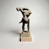 Velilla ubago, bronze sculpture “pídola” signed and numbered, 20th century