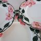 8 assiettes plates Villeroy & Boch "Wild rose", 1970
