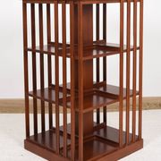 Revolving bookcase, rotating furniture (book mill), mahogany, three floors.