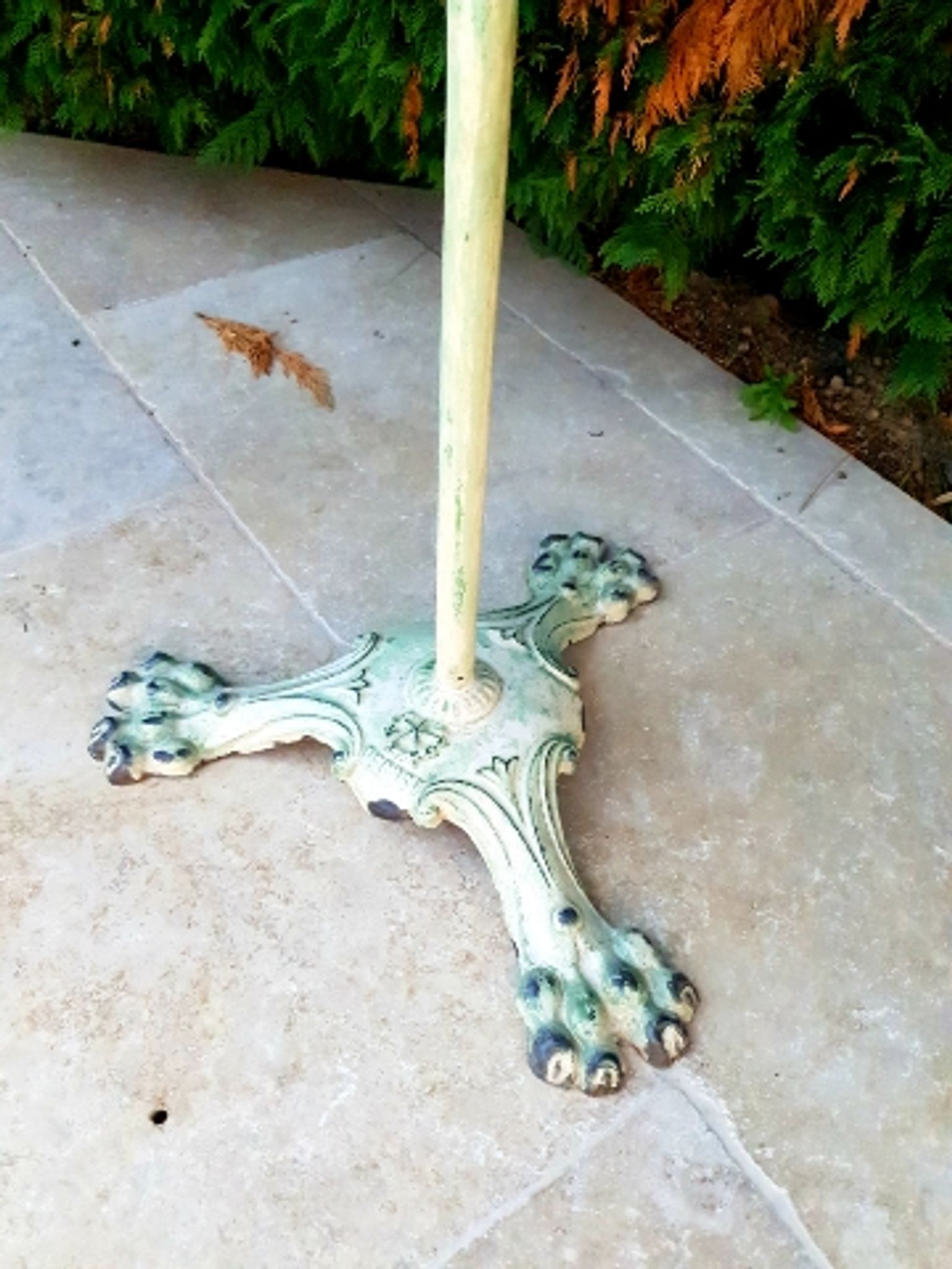 Pair of bistro gueridon late 19th century early 20th