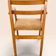 Mid-century armchair in blonde beech