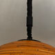 Large rattan pendant light from the 1970s.