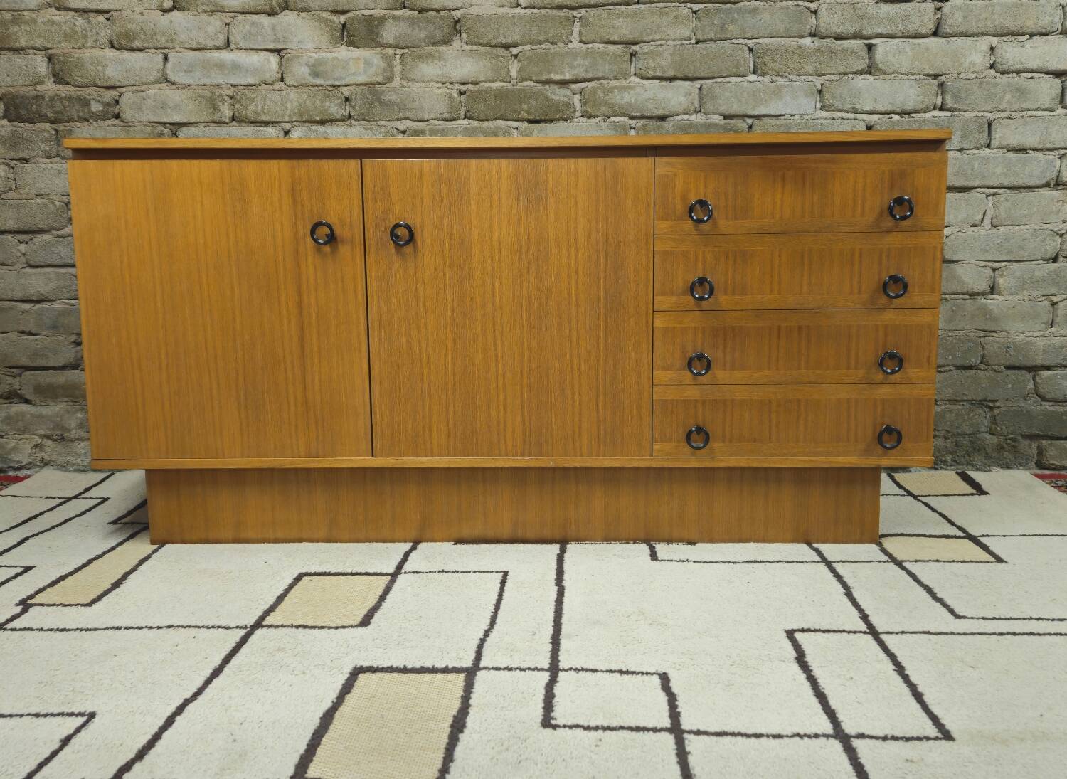 1960s vintage Scandinavian enfilade