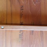 Teak coffee table Niels Bach, Denmark 1970