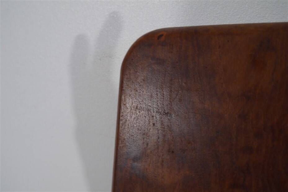 Vintage Scandinavian teak tray 1960